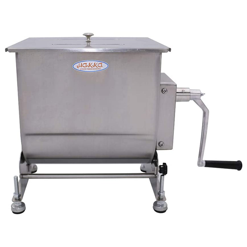 Hakka 80lb/40L Tilt Tank Manual Stainless Steel Meat Mixer