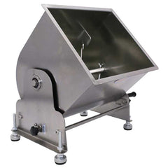 Hakka 80lb/40L Tilt Tank Manual Stainless Steel Meat Mixer