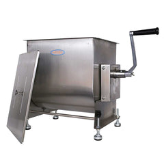 HAKKA Tilt Tank Manual Meat Mixers 10 Liter/20lb Capacity,Sausage Mixer Machine