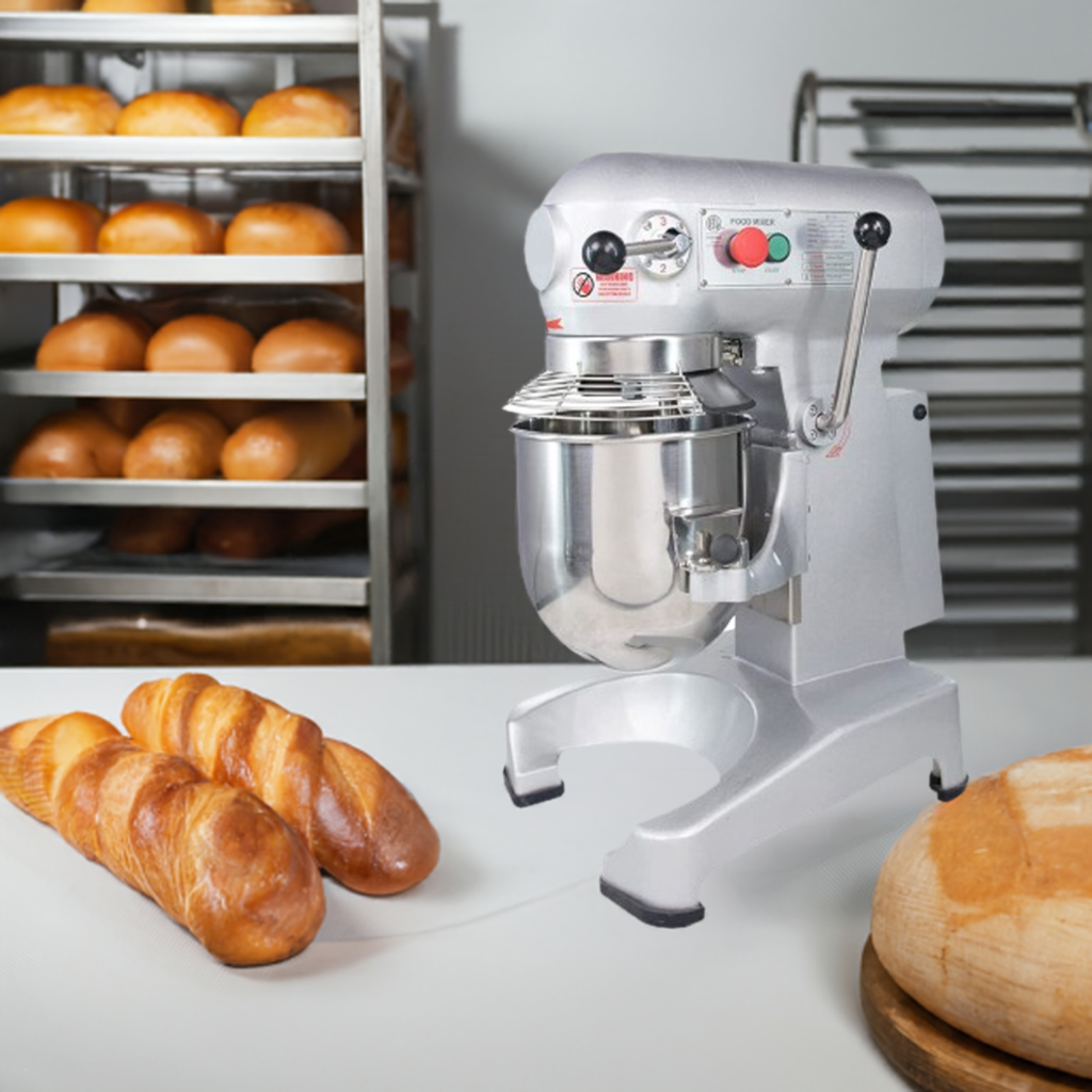 Hakka 30QT Bakery Mixer Gear Driven 1500W 3-Speed Stand Pizza Dough Mixer