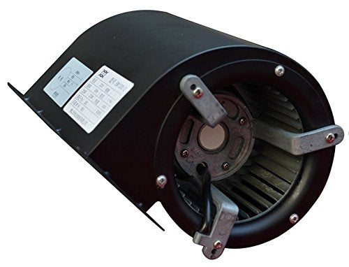 Hakka Centrifugal Blower, Rectangular Shaded Pole Specialty Blower with Flange, 500 CFM, 3300 RPM, 110V/60Hz, 1.5 amps