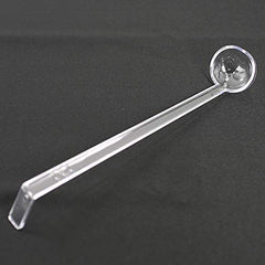 Small Plastic Small Ladles 10.5'',Salad Ladles,Clear,Pack of 12