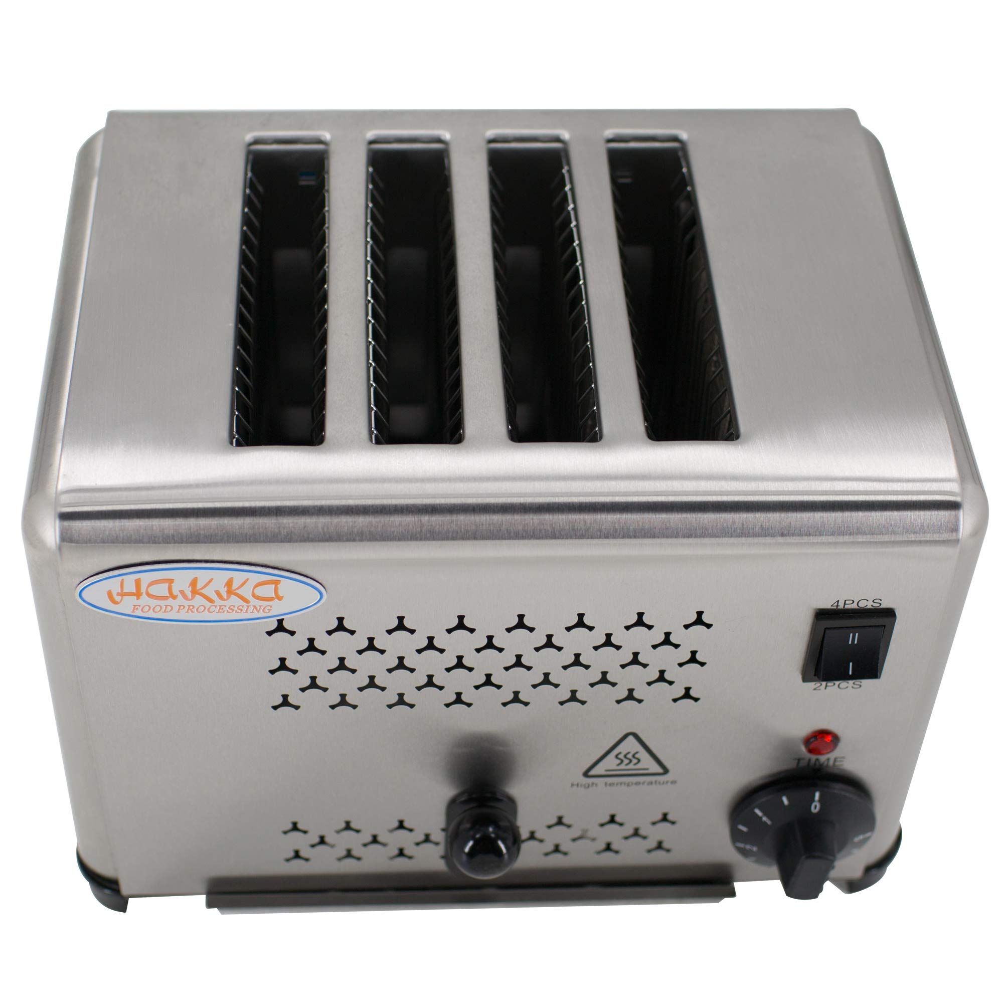 Hakka Heavy-Duty Switchable Bread 4-Slice Commercial Toaster