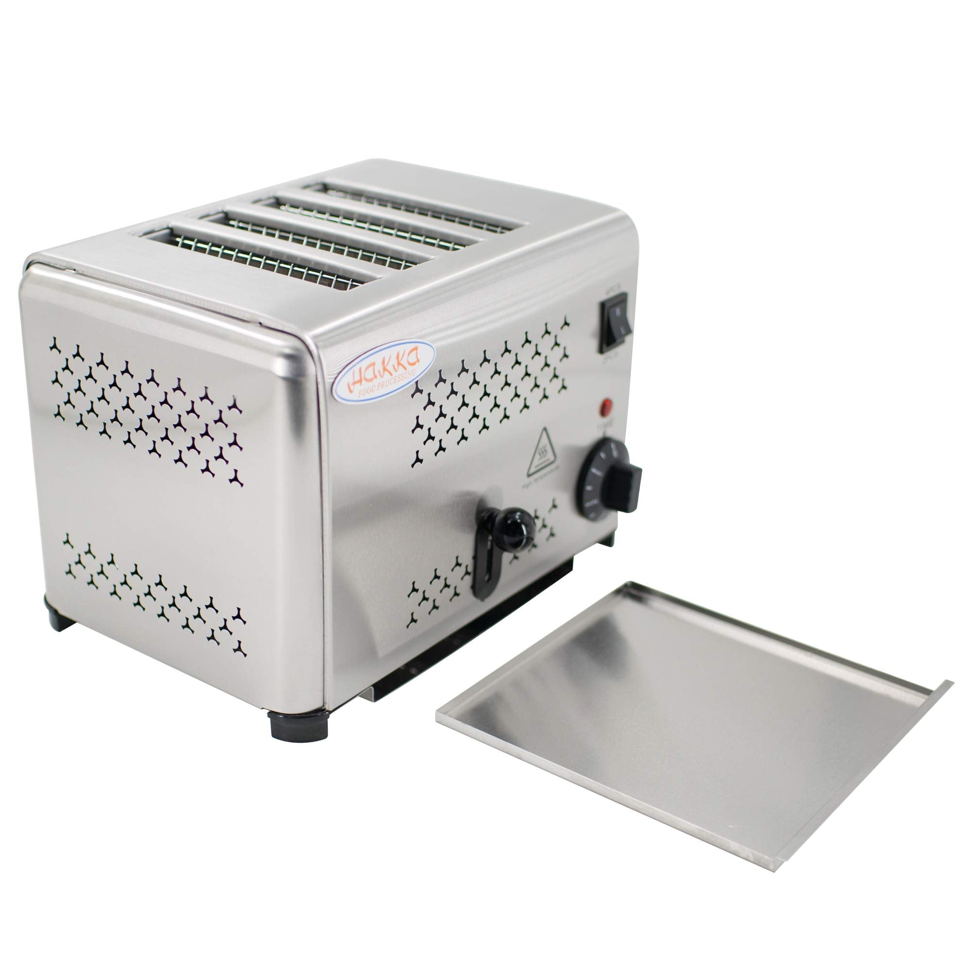 Hakka Heavy-Duty Switchable Bread 4-Slice Commercial Toaster