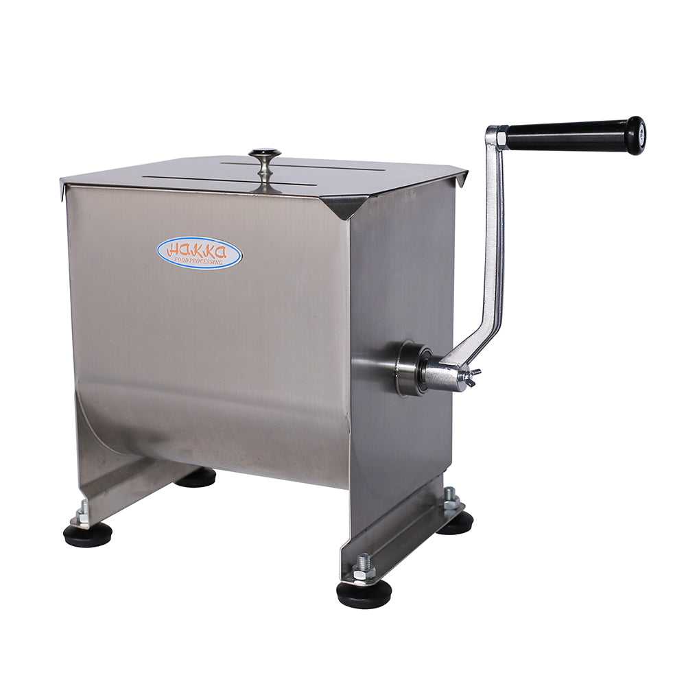 Hakka 20lb/10L Stainless Steel Manual Meat Mixer